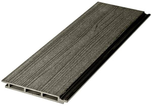 Сайдинг из ДПК Dortmax folk Серый купить в Одинцово