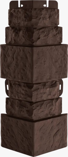 Угол наружный Альта-Профиль Кирпич антик ЭКО Коричневый купить в Одинцово