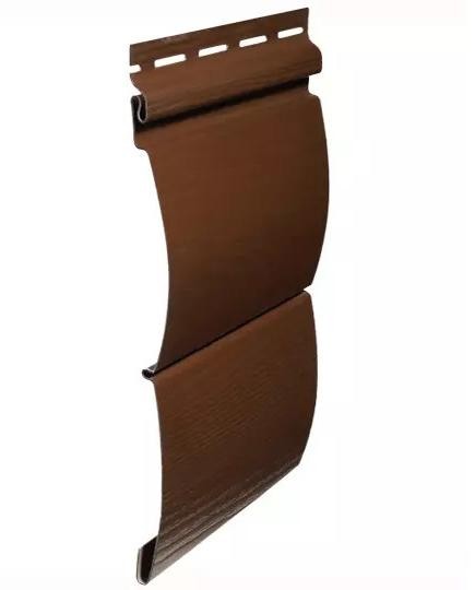 Виниловый сайдинг fineber (файнбер) – серия blockhouse (блокхаус) “бревно”, могано купить в Одинцово