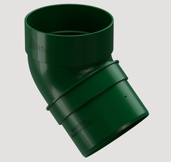 Колено 45˚ПВХ Docke STANDART зеленый купить в Одинцово