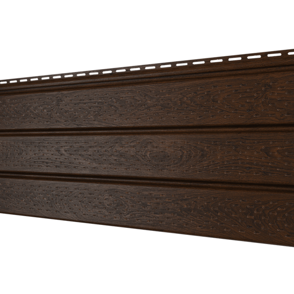 Софит Ю-Пласт с полной перфорацией, Орех тёмный купить в Одинцово