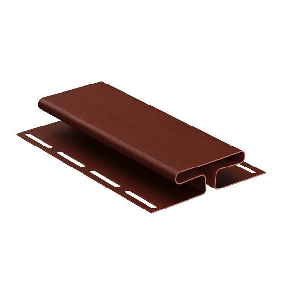 H-профиль Премиум для сайдинга, гранат купить в Одинцово