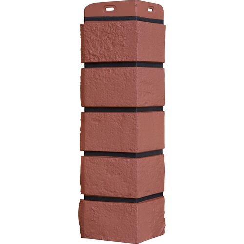 Угол Grand Line состаренный кирпич Элит корица (махагон), ШОВ черный купить в Одинцово