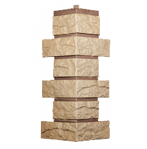 Угол T-Сайдинг-Кирпич Лондон Брик Пустынный купить в Одинцово