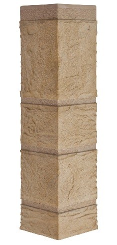 Наружный угол камень (желтый) купить в Одинцово