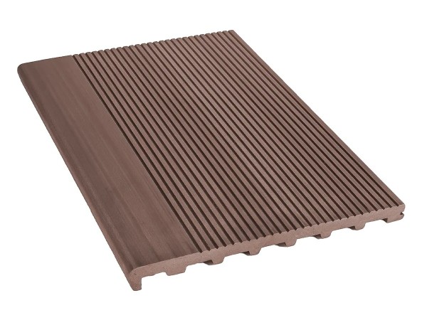 Ступень полнотелая из ДПК Deckart Optimum Махагон купить в Одинцово