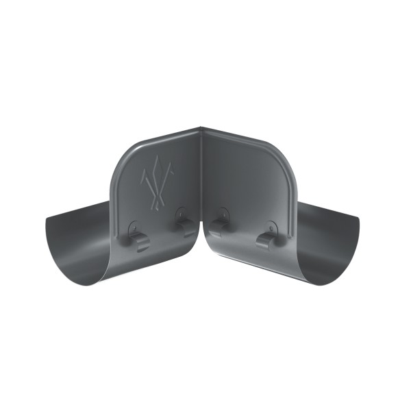 Водосток Aquasistem, система 150x100 - Ограничитель перелива угловой RR 23 Маренго купить в Одинцово