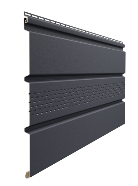 Софит Docke T4 центральной перфорацией Графит купить в Одинцово