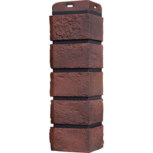 Угол Grand Line состаренный кирпич Элит кофе (жжёный), ШОВ черный купить в Одинцово