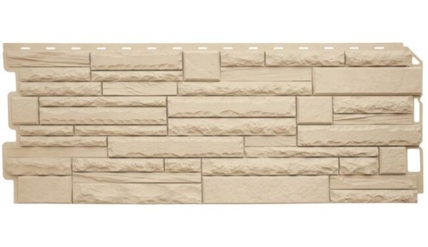 Фасадная панель Альта-Профиль Скалистый камень ЭКО Песчаный купить в Одинцово