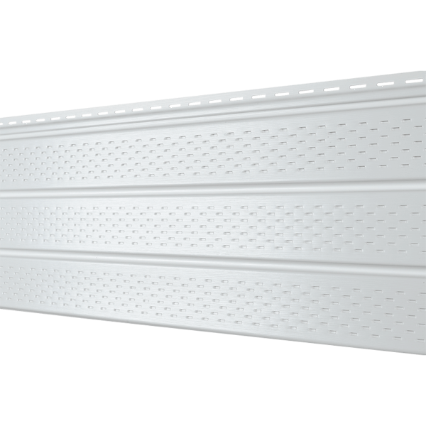 Софит Ю-Пласт PRO Классический с полной перфорацией, белый купить в Одинцово