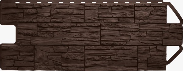 Фасадная панель Альта-профиль Гранд Каньон ЭКО Коричневый купить в Одинцово