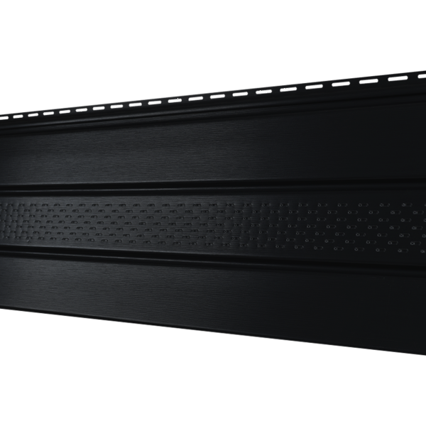 Софит Ю-Пласт PRO Классический перфорация по центру, чёрный купить в Одинцово