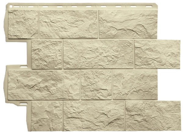 Фасадная панель Альта-Профиль Туф ЭКО Песчаный купить в Одинцово