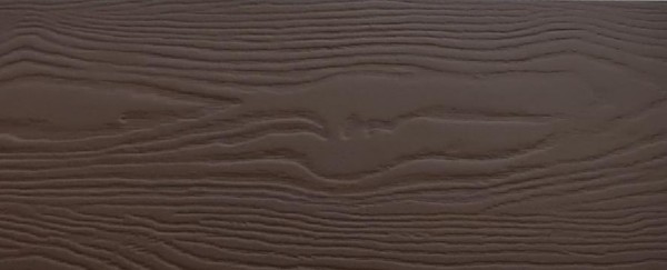 Фиброцементный сайдинг 190х3000х8мм Коричневая глина RAL 8028 купить в Одинцово