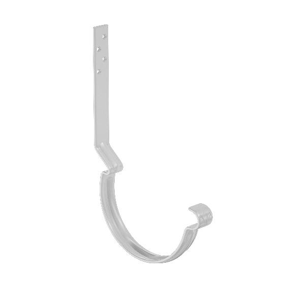 Водосток Aquasistem, система 125x90 - Крюк крепления желоба длинный RR 20 Белый купить в Одинцово