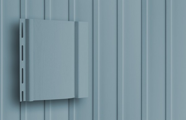 Сайдинг Вертикальный Grand Line Color Plus Голубой купить в Одинцово