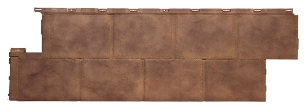 Фасадная панель T-Сайдинг Ладога ЭКО-2 - ОРЕХ купить в Одинцово