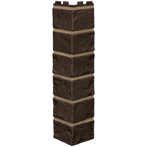 Угол наружный ТЕХНОНИКОЛЬ Оптима Кирпич Тёмно-коричневый купить в Одинцово