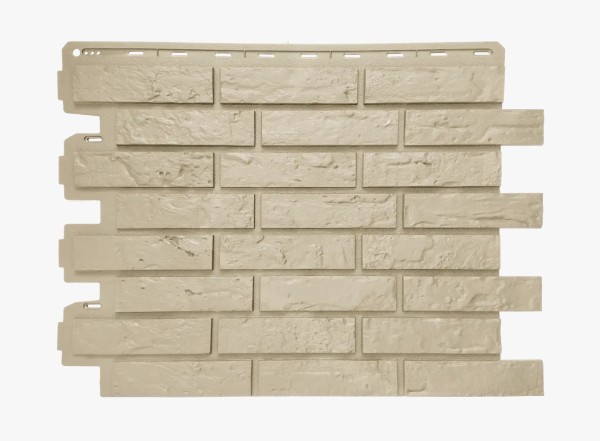 Фасадная панель Альта-Профиль Кирпич Рижский ЭКО Кремовый купить в Одинцово