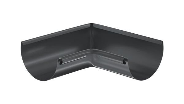 Водосток Aquasistem, система 150x100 - Угол желоба, внутренний 90° RR 23 Маренго купить в Одинцово