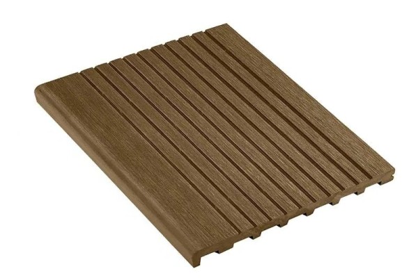 Ступень полнотелая из ДПК Deckart Step Орех купить в Одинцово