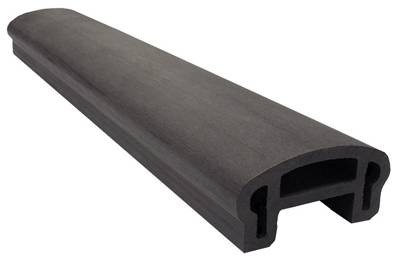 Перила вехнее фигурное Woodvex Select Графит купить в Одинцово