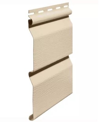 Виниловый сайдинг fineber (файнбер) - серия "стандарт", слоновая кость