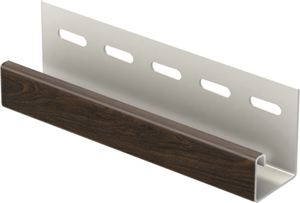 J-планка к Софиту PRO Тёмный орех купить в Одинцово
