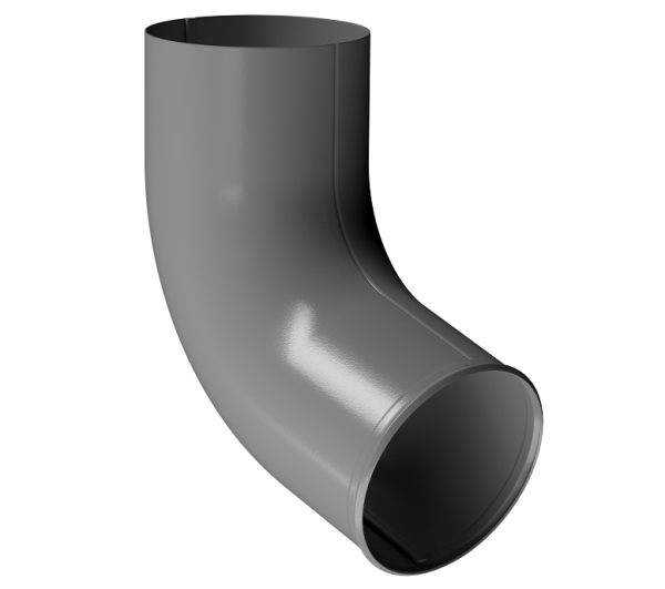 Отвод трубы D90 Döcke STAL PREMIUM Графит, (RAL 7024) купить в Одинцово