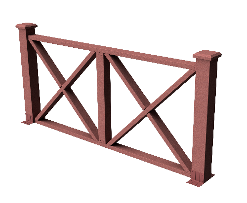 Ограждения декоративное ДПК GRINDERDECO  Тауэр мербау купить в Одинцово