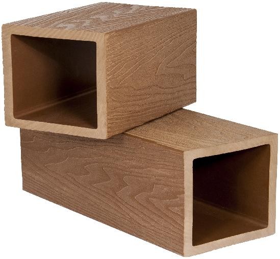 Столб опорный Polivan SINGARAJA 3D фактура дерева, песочный купить в Одинцово