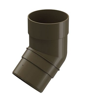 Колено 45˚ Docke Premium ПВХ - Каштан купить в Одинцово