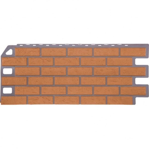 Фасадная панель FineBer, Кирпич, Бежевый купить в Одинцово