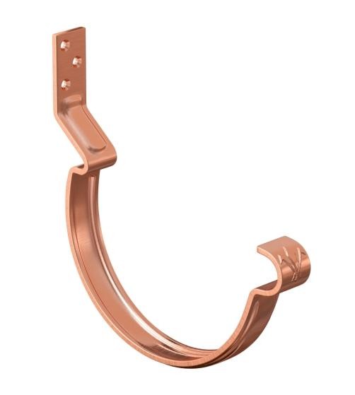 Водосток Aquasistem, система 150/100 - Крюк крепления короткий медный купить в Одинцово