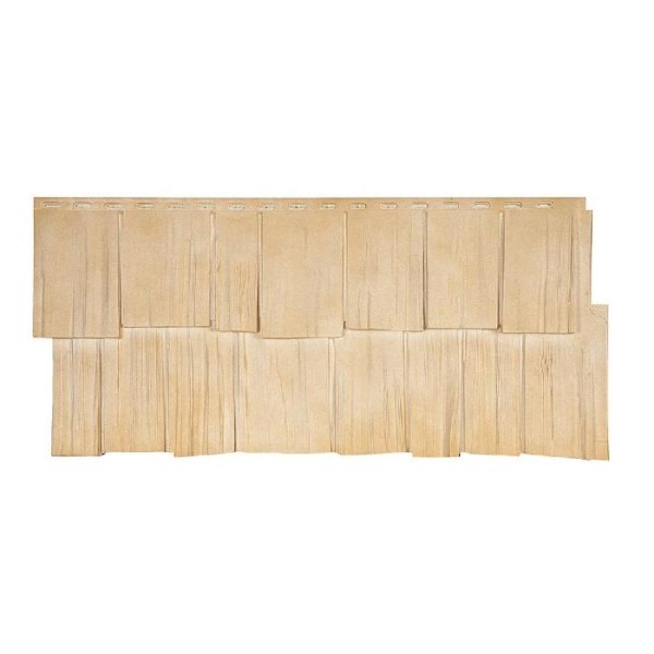 Фасадная панель T-Сайдинг- Щепа Дуб ЭКО-2 Кедр купить в Одинцово