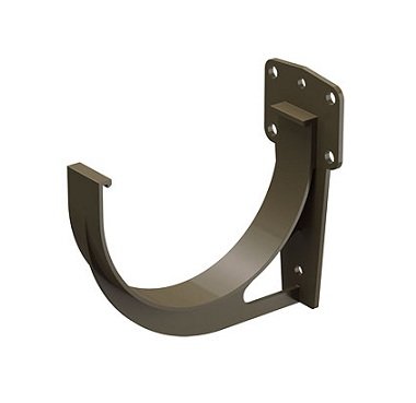 Кронштейн желоба Docke Premium ПВХ - Каштан