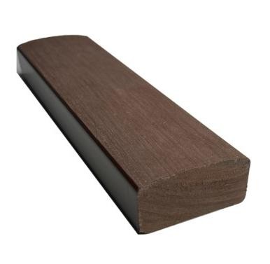 Лавочный брус Ecodecking Некст полнотелый брашированный 70х35 шоколад (под заказ) купить в Одинцово