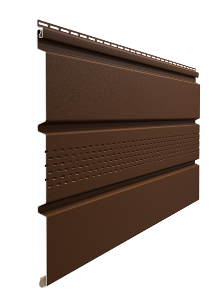 Софит Docke T4 центральной перфорацией Каштан купить в Одинцово