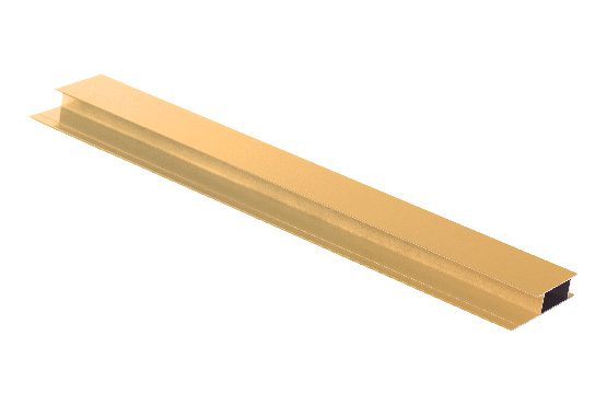 Профиль стыковочный, алюминиевый, бежевы купить в Одинцово