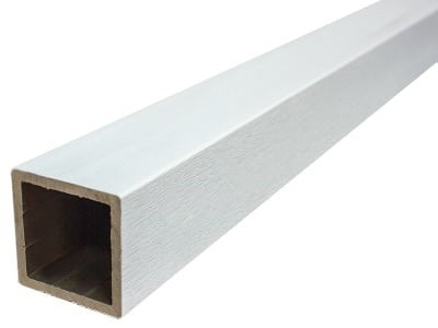 Столб опорный ДПК GardenParkett Белый купить в Одинцово