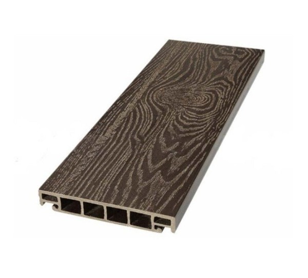 Террасная доска из ДПК SW Salix (T) 2D тёмно-коричневый купить в Одинцово