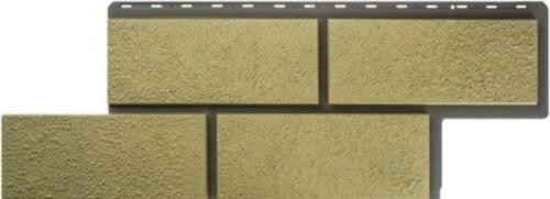 Фасадная панель Альта-Профиль Неаполитанский камень - Песчанный купить в Одинцово