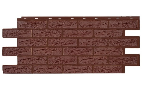 Фасадная панель T-Siding Лондон Брик Эко Браун купить в Одинцово