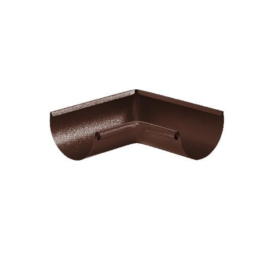 Водосток Aquasistem, Система 150/100 - Угол желоба, внутренний 90° RAL 8017 Коричневый matt купить в Одинцово