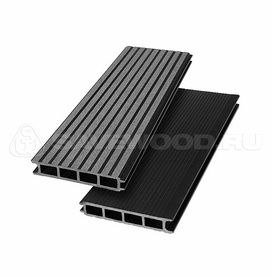 Террасная доска из ДПК SW Ulmus «SaveWood» черный купить в Одинцово