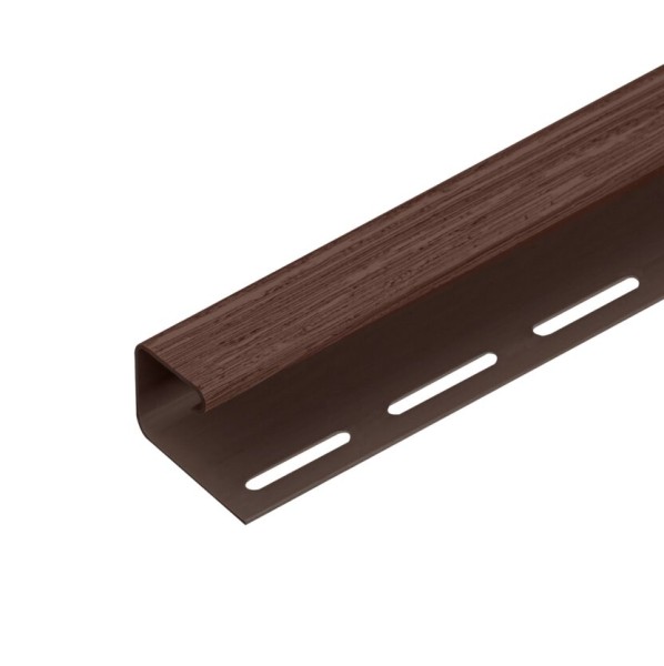 J-профиль TECOS ЛЮКС 3,05м ИТАЛЬЯНСКИЙ ОРЕХ купить в Одинцово