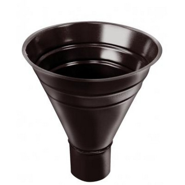 Водосток Grand Line 125x90 – Воронка водосборная RAL 8017 купить в Одинцово