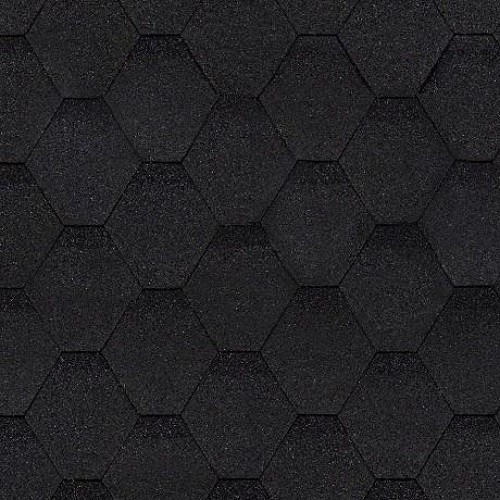 Гибкая черепица Shinglas, коллекция Оптима – Чёрный купить в Одинцово