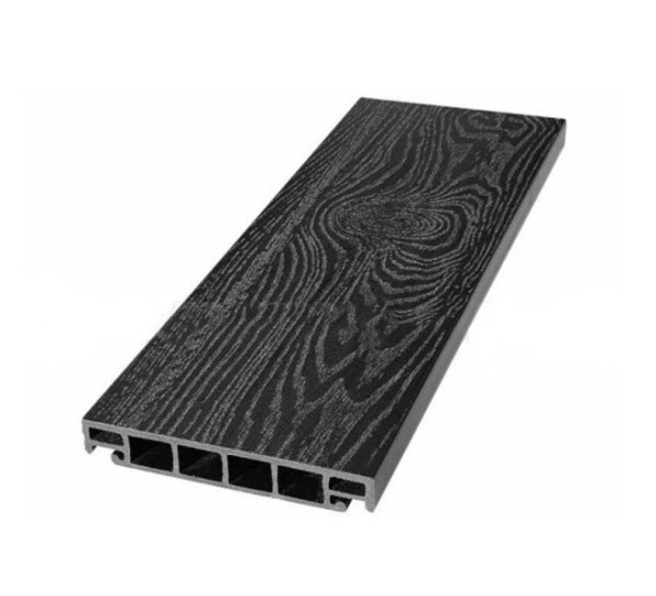 Террасная доска из ДПК SW Salix (T) 2D чёрный купить в Одинцово